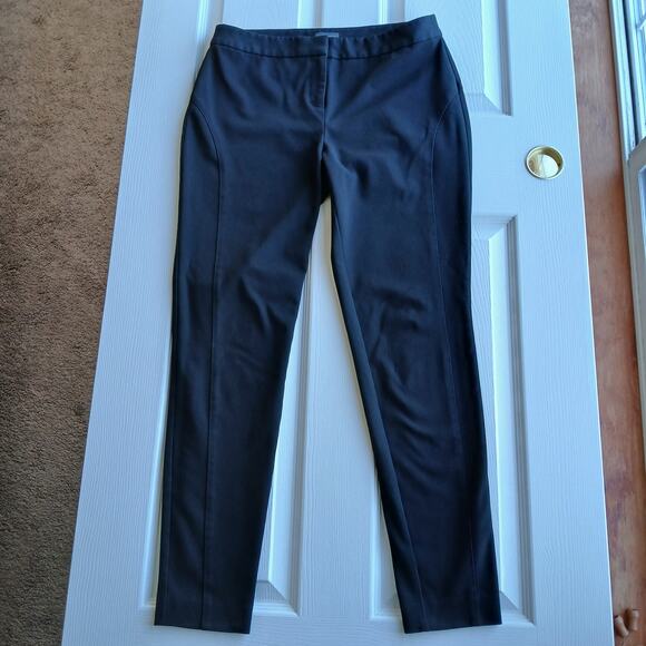Vince Camuto Black Slim Fit Ponte Pant size 6 skinny leg office trouser - Picture 2 of 15
